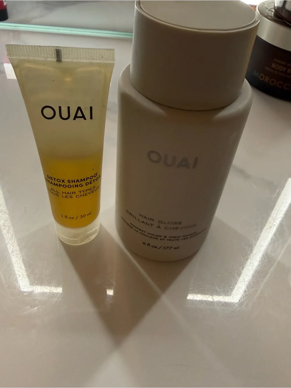 OUAI Hair Gloss + OUAI Detox Shampoo Bundle